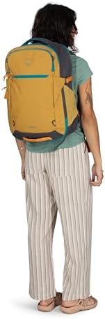 Osprey Daylite 35L Travel Pack, Tumbleweed Yellow/Tunnel Vision - Image 9