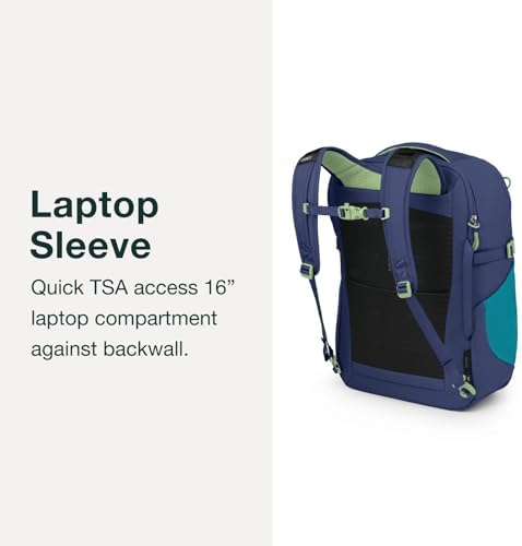 Osprey Daylite 35L Travel Pack, Tumbleweed Yellow/Tunnel Vision - Image 4