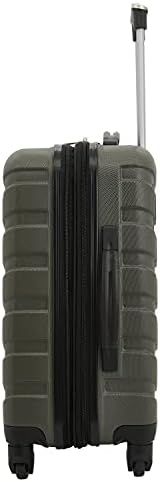 Wrangler Elysium Luggage & Packing Cubes, Green, 4 Piece Set - Image 4