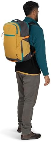 Osprey Daylite 35L Travel Pack, Tumbleweed Yellow/Tunnel Vision - Image 10