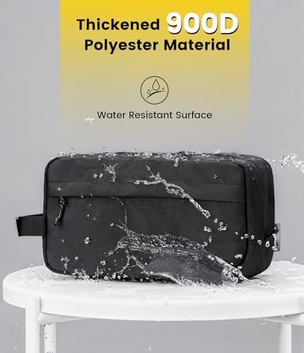 Vorspack Travel Toiletry Bag for Men - Hanging Toiletries Bag Water Resistant Dopp Kit Travel Bag for Toiletries Accessories - Image 6