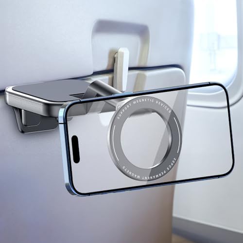 Airplane Phone Holder Mount,Travel Essentials Airplane Phone Holder for Accessories, Universal Flight Must Haves Travel Phone Holder for Car Mount fits iPhone 15 Pro Max - Image 7