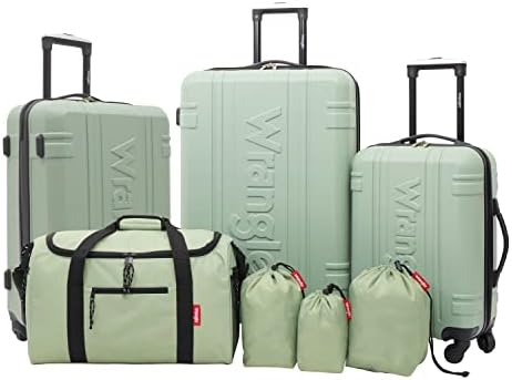 Wrangler Venture Luggage and Travel, Laurel, 7-Piece Set