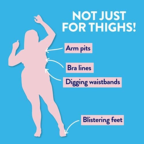 Megababe Thigh Rescue Anti-Chafe Stick Vacation Spring Break Essentials | Prevents skin chafe & irritation | Thighs, arms, bra-lines & more - Image 5