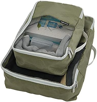 Wrangler Elysium Luggage & Packing Cubes, Green, 4 Piece Set - Image 7