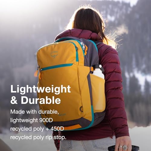 Osprey Daylite 35L Travel Pack, Tumbleweed Yellow/Tunnel Vision - Image 3