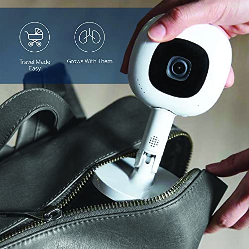 Nanit Flex Multi-Stand – Travel Baby Monitor Accessory, Portable Stand Pro Baby Monitor - White (Camera not Included) - Image 5