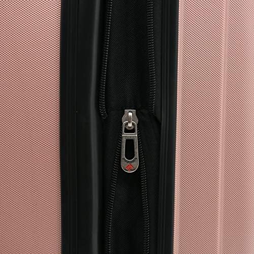 Travelers Club Midtown Hardside Luggage Travel, Rose Gold, 4-Piece Set - Image 5