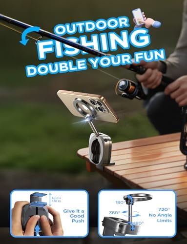 LISEN Airplane Phone Holder Travel Essentials for Women Long Flight Essentials Must Haves Handsfree for MagSafe Travel Accessories Phone Stand Cruise Essentials 2025 iPhone Stand for Video Recording - Image 3