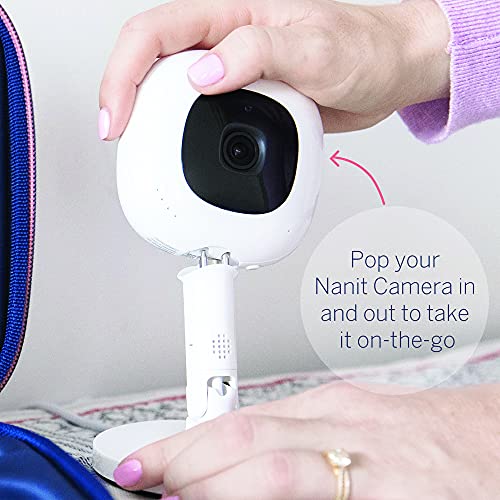 Nanit Flex Multi-Stand – Travel Baby Monitor Accessory, Portable Stand Pro Baby Monitor - White (Camera not Included) - Image 3