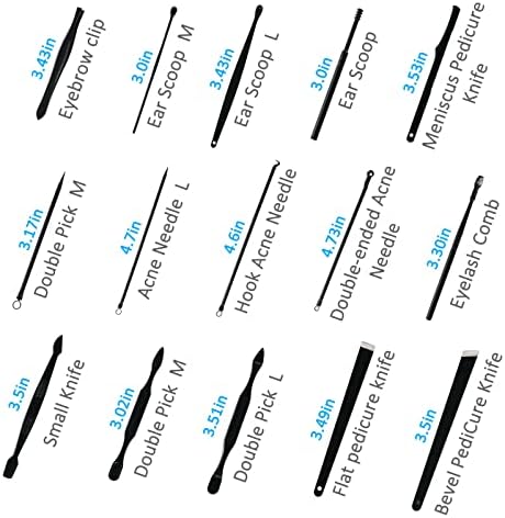 Manicure Set Professional Nail Clipper Kit-26 Pieces Stainless Steel Manicure Kit,nail Care Tools with Luxurious Travel Case - Image 5