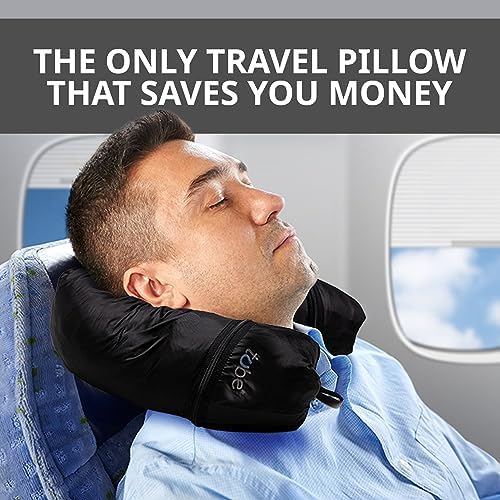 TUBE The Original Pillow You Stuff with Clothes – Transforms Into Extra Luggage Without Excess Fees - Fits Up to 3 Days of Travel Essentials - Keep Your Belongings Nearby in Case of Lost Luggage - Image 5