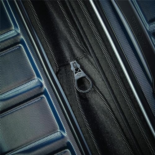 Samsonite Omni 2 28-Inch Large Checked Hardside Luggage with 360° Spinner Wheels - Scratch Resistant Hardshell - TSA Lock - Expandable Polycarbonate Shell for Lightweight Travel - Nova Teal - Image 3