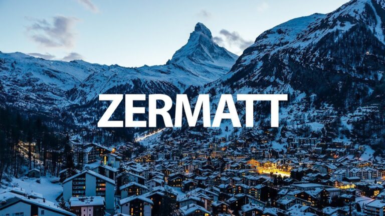 WATCH THIS BEFORE VISITING ZERMATT IN THE WINTER (Switzerland Winter Travel Guide)